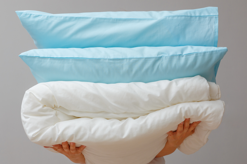 Comforter in large commercial washer